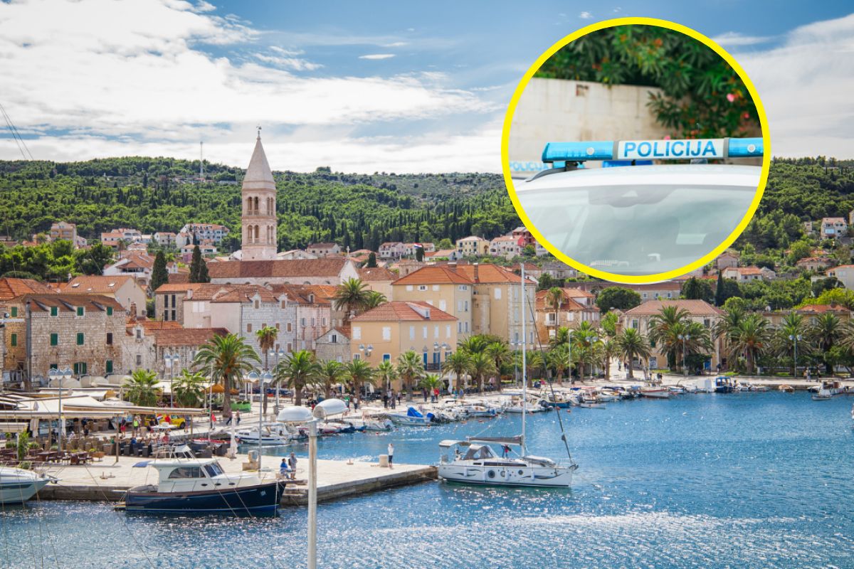 Chorwaci piszą o polskim turyście. Wpadł w szał i uderzył policjanta