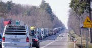 Gigantyczne kolejki ciężarówek na przejściach granicznych. Dwie doby stania
