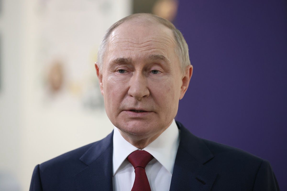 Władimir Putin, prezydent Rosji.