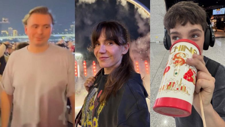 Rzadki widok: Olga Bołądź chwali się rodzinnym wyjazdem do Chin w towarzystwie MĘŻA I SYNA (ZDJĘCIA)