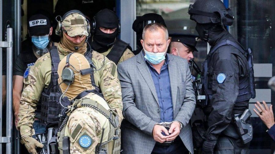 Jakup Krasniqi aresztowany przez polskich policjantów