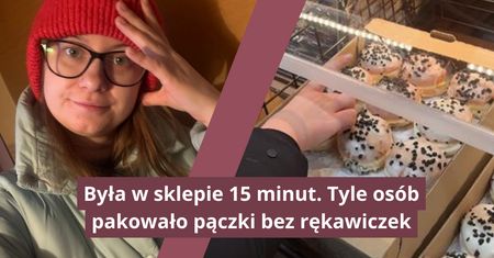 Chciała kupić pączki. Odechciało jej się po tym, co zobaczyła