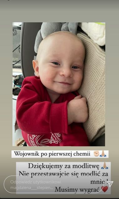 Magdalena Stępień walczy o zdrowie syna.
