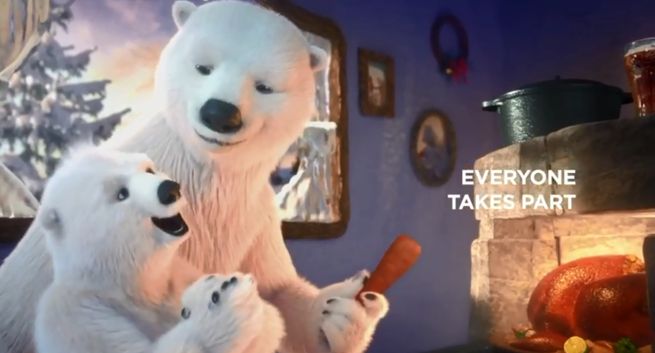 Misie polarne też mają Święta z Cola-Colą w Brazylii