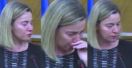 Szefowa europejskiej dyplomacji płacze: "Mamy dziś bardzo trudny dzień..."