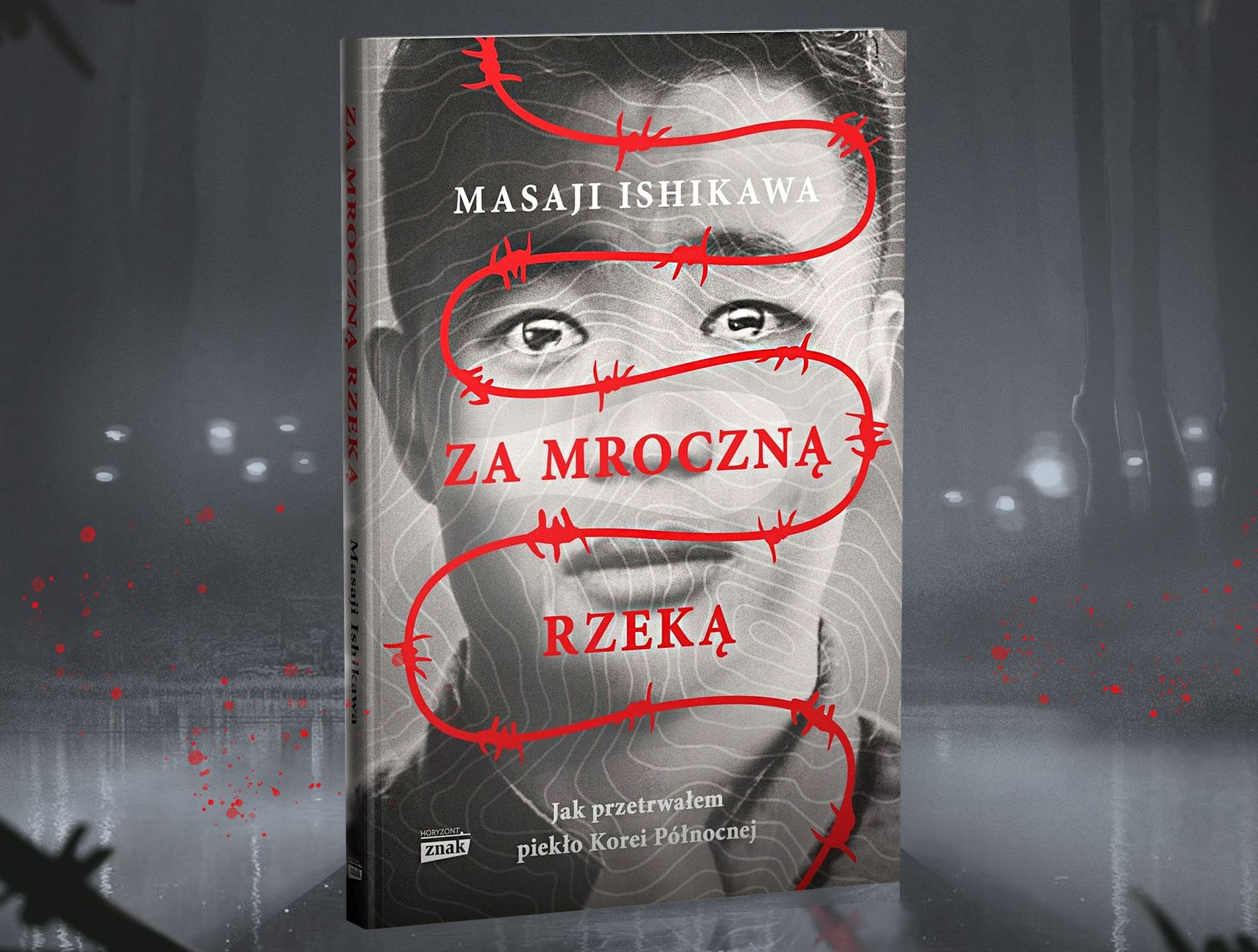 "Za mroczną rzeką" ukazało się w Polsce nakładem wydawnictwa Znak