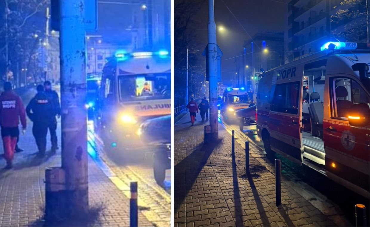 Nocna interwencja we Wrocławiu. Półnaga 22-latka prosiła o pomoc