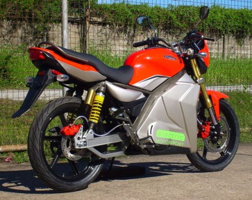 Elektryczny fetysz - motocykl na prąd