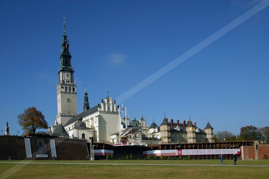 Jansa Góra w Częstochowie w 2020 roku rzadziej była odwiedzana przez pielgrzymów.