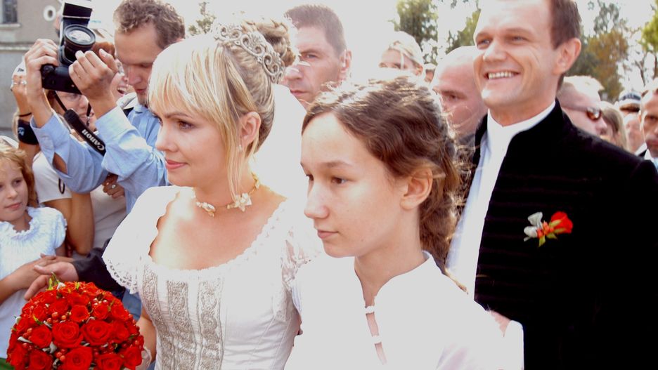 Weronika Marczuk wychowywała córkę Cezarego Pazury - Anastazję