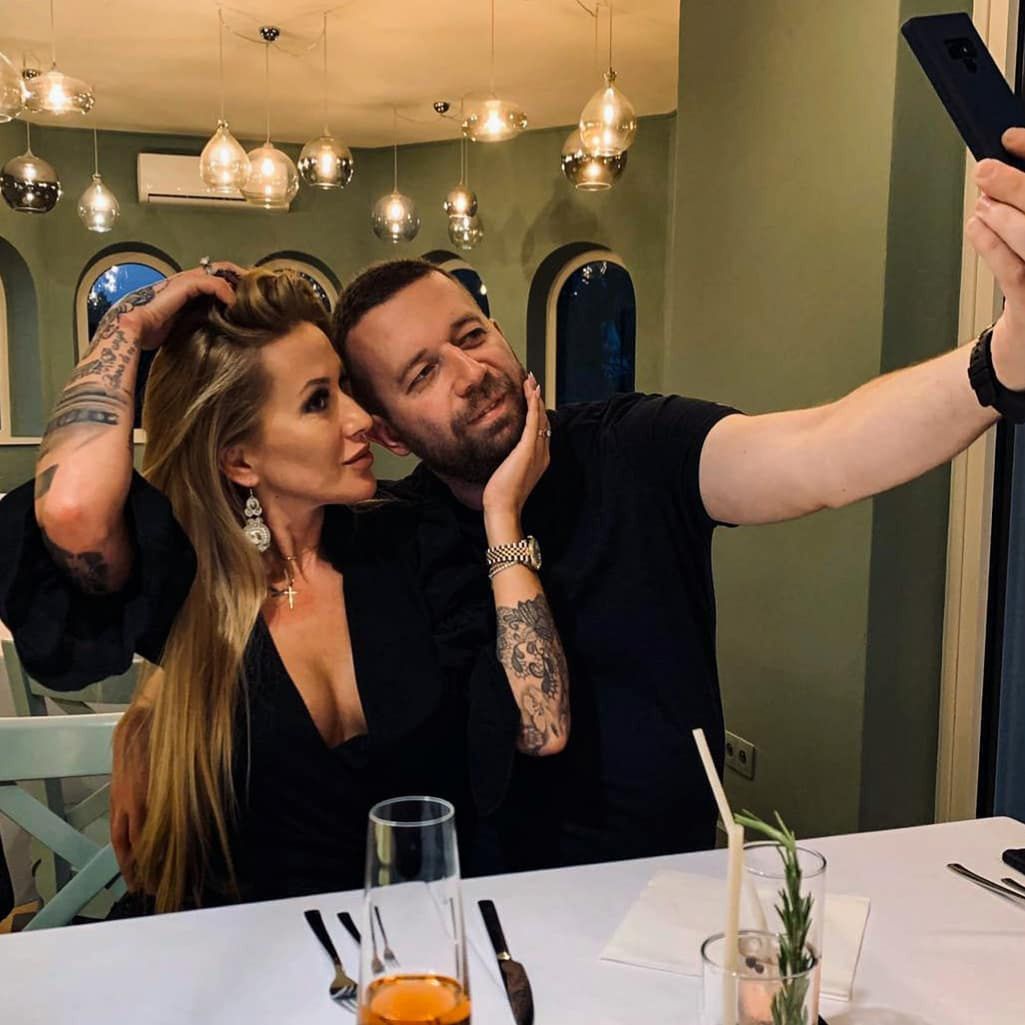 Sylwia Peretti z narzeczonym Łukaszem Porzuczkiem