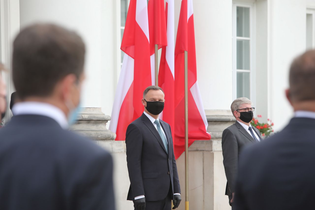 15 lecie CBA. Duda chwali Kamińskiego i tłumaczy się z ułaskawienia ministra