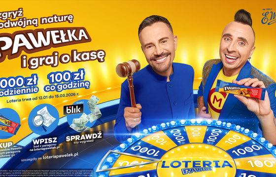 Czadoman oraz Krzysztof Ibisz w kampanii Wedla. Kreacja inspirowana "Awanturą o kasę"