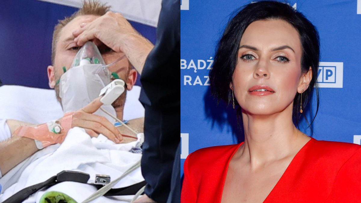 Christian Eriksen i Sylwia Dekiert