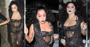 Gaga w koronkach w Londynie! Znowu przytyła? (ZDJĘCIA)