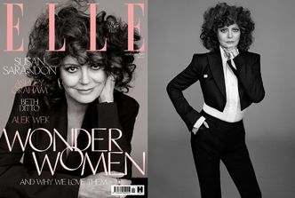 Elegancka Susan Sarandon pozuje dla "Elle"