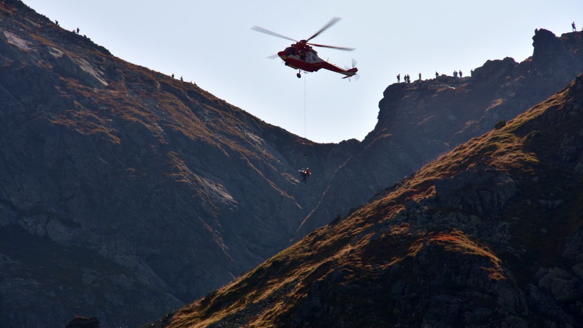 Akcja ratunkowa w Tatrach (zdjęcie ilustracyjne)