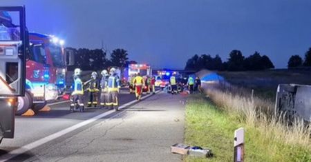Wypadek Flixbusa w Niemczech. 23 osoby ranne