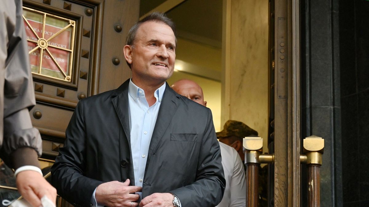 Wiktor Medwedczuk może wrócić do Rosji (Photo by Sergei SUPINSKY / AFP)