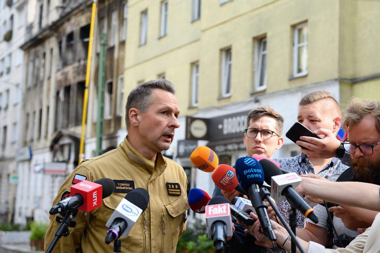 Spięcie po tragedii w Poznaniu. "Dlaczego pan przerywa"