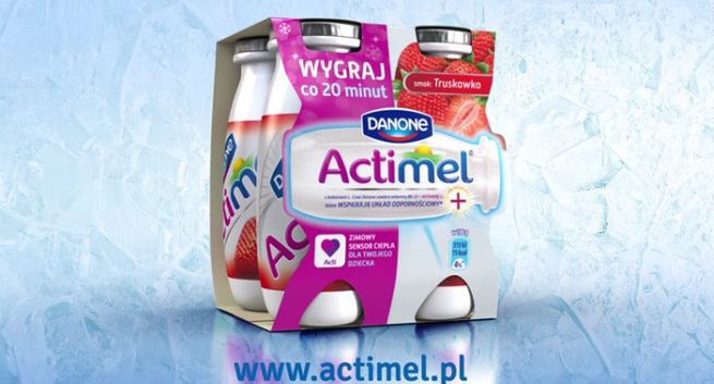 Kampania promuje loterię Actimela (wideo)