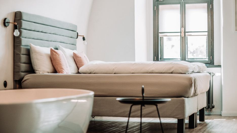 hokej pokój hotelowy łóżko hotelowe