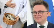 Szymon Hołownia zdradził, ile daje na tacę w kościele. Ma gest?