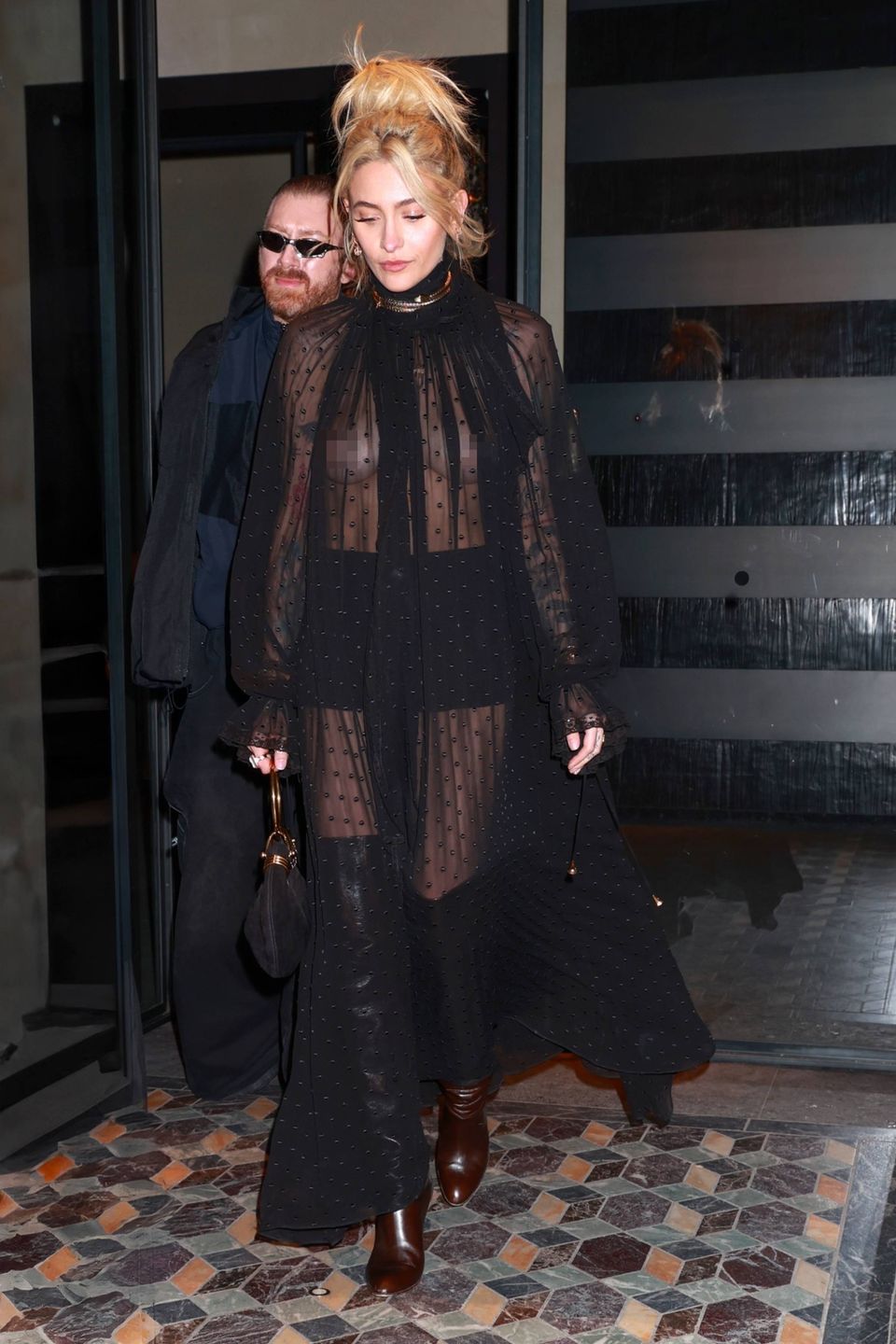 Paris Jackson na imprezie modowej w Paryżu