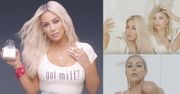 Kim Kardashian oblewa się mlekiem w nowym teledysku Fergie...