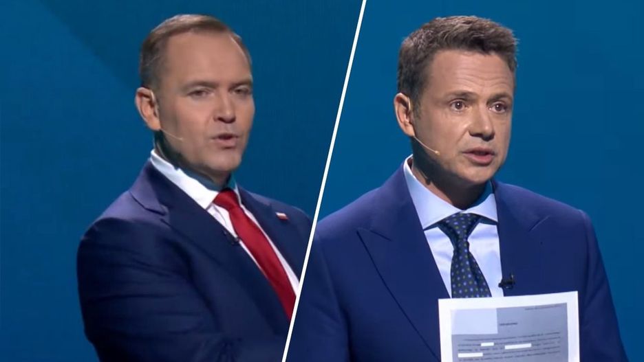 "Nie wstyd panu?". Trzaskowski pokazał dokument Nawrockiemu