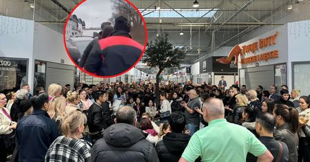 Paraliż centrum handlowego w Warszawie, doszło do rękoczynów. "Wyciągnął łom"