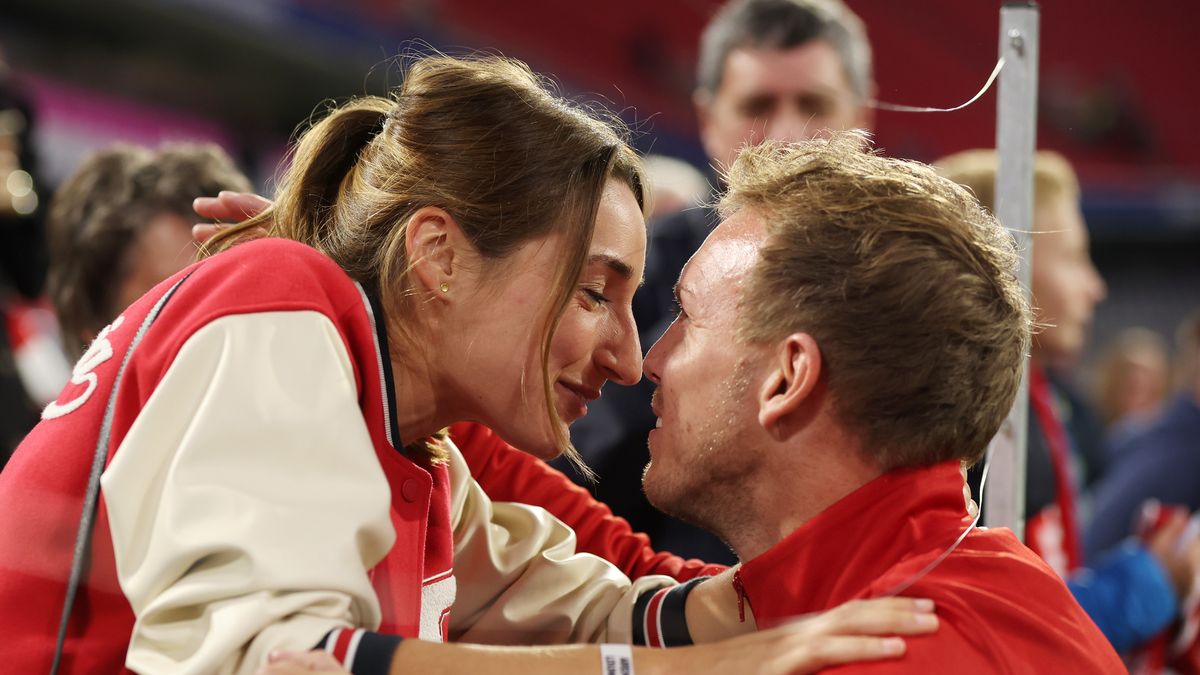 Julian Nagelsmann i jego partnerka Lena