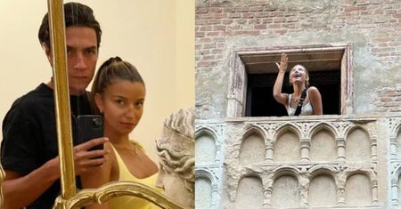 Julia Wieniawa uwodzi z balkonu niczym Julia Szekspira. Nikodem to jej Romeo? (ZDJĘCIA)