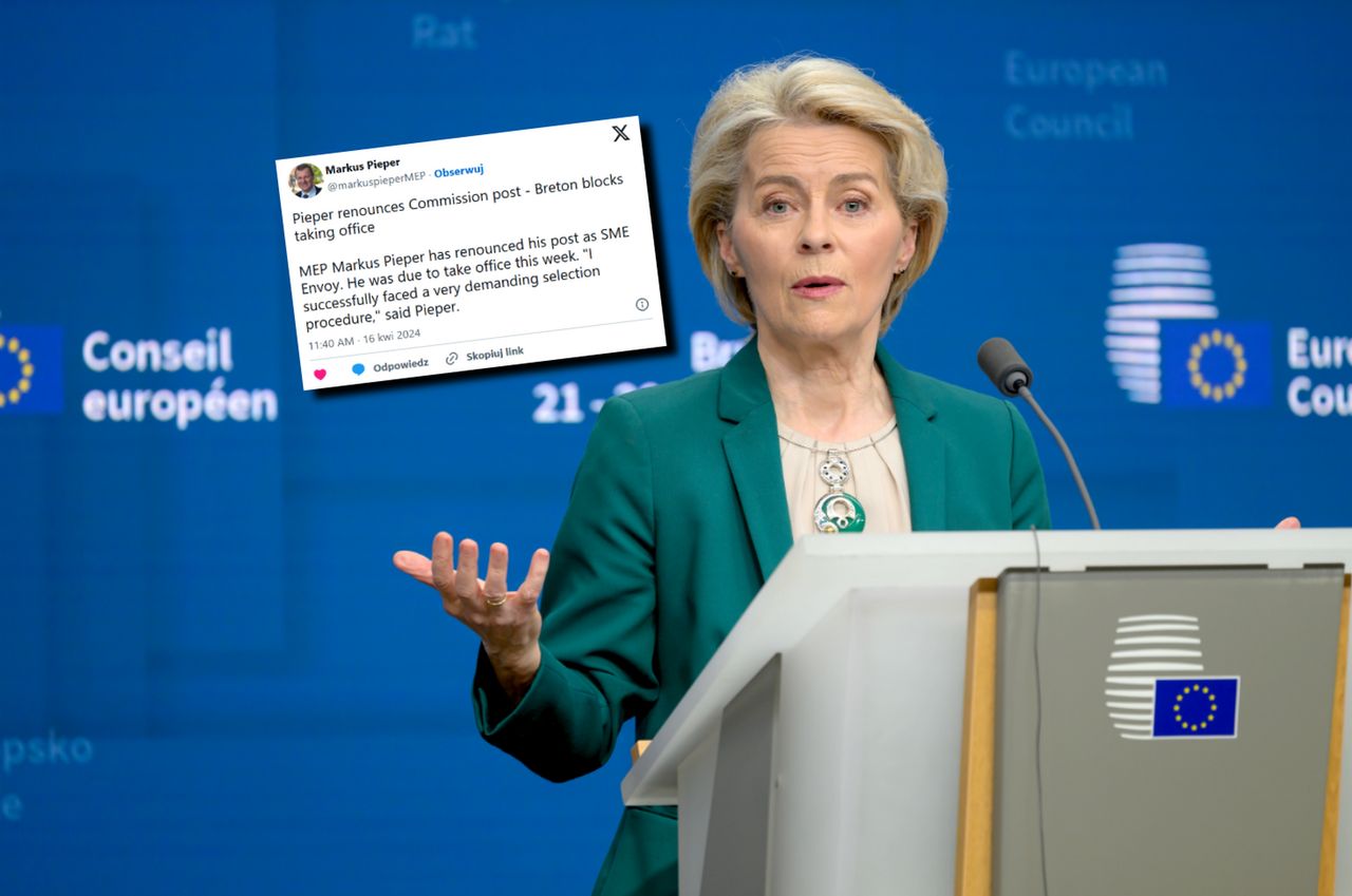 Kolega von der Leyen rezygnuje ze stanowiska. Jego nominacja wywołała burzę