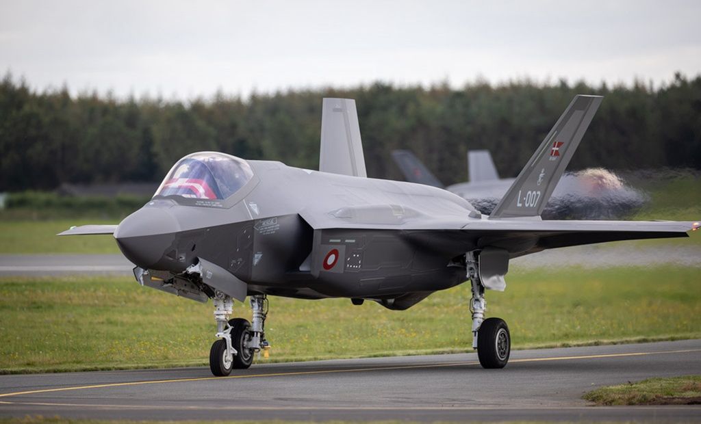 Pierwsze F-35A w duńskiej bazie Skrydstrup