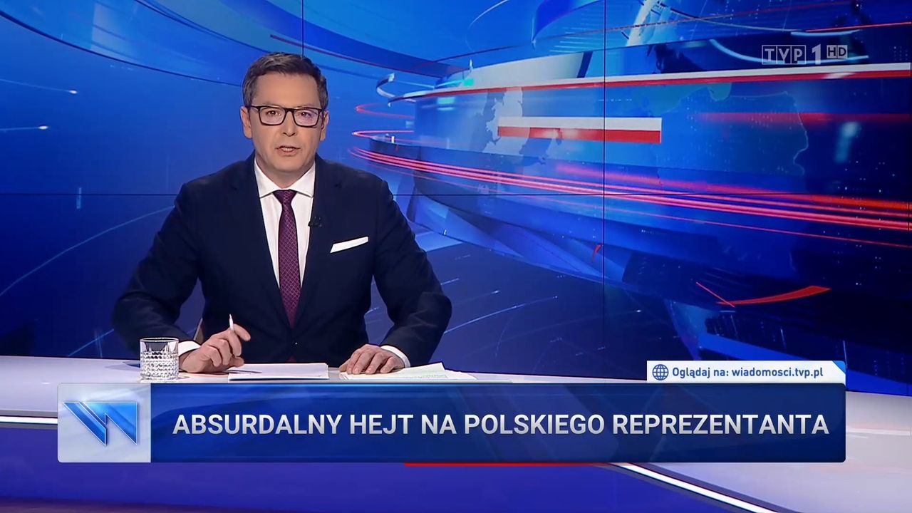 "Wiadomości" stają na rzęsach. Tak TVP broni Brzozowskiego