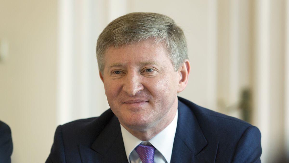 Na zdjęciu Rinat Achmetow