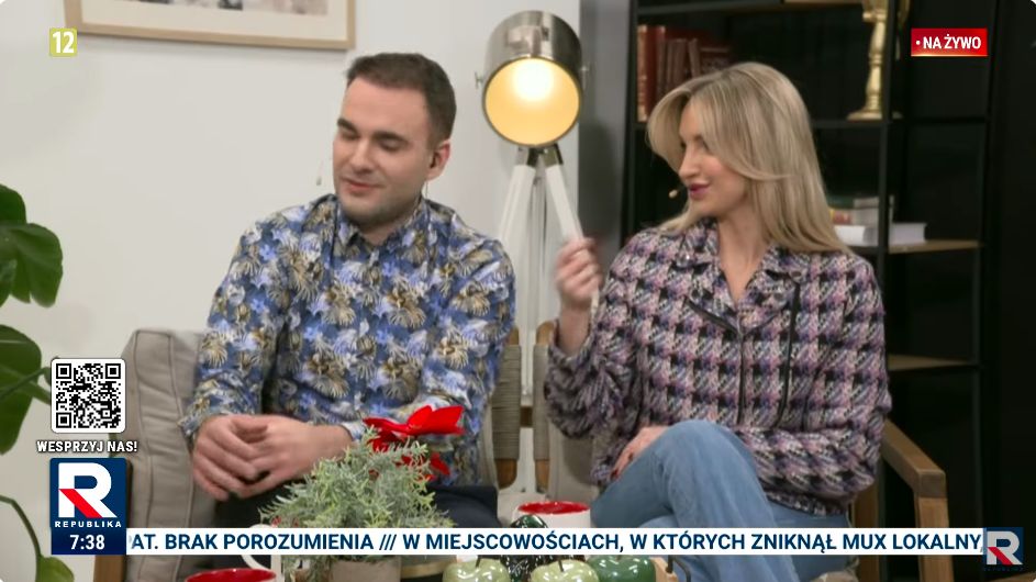 Dyskusja o Julii Wieniawie i Macieju Zakościelnym w TV Republika