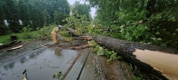Nawałnice nad Polską.    Strażacy interweniowali 2200 razy w ciągu doby