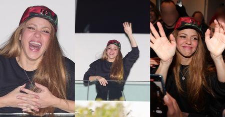 Shakira cała w skowronkach pozdrawia fanów z balkonu w dniu swoich 46. urodzin (ZDJĘCIA)