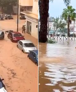 Potężna ulewa na Ibizie. Turystyczna wyspa znalazła się pod wodą