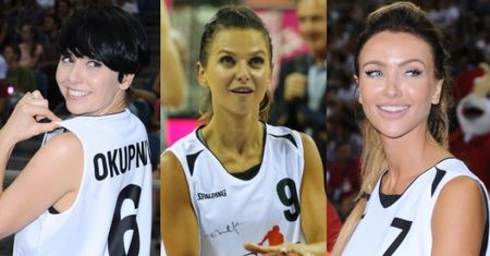 Lewandowska, Pietrasińska i Okupnik grają z Gortatem (ZDJĘCIA)