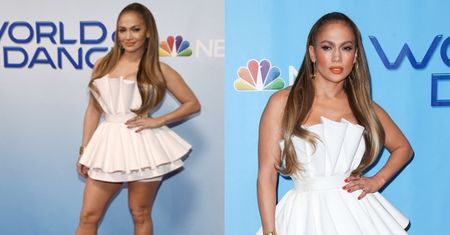 Jennifer Lopez świeci udami na premierze "World of Dance"