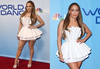 Jennifer Lopez świeci udami na premierze "World of Dance"