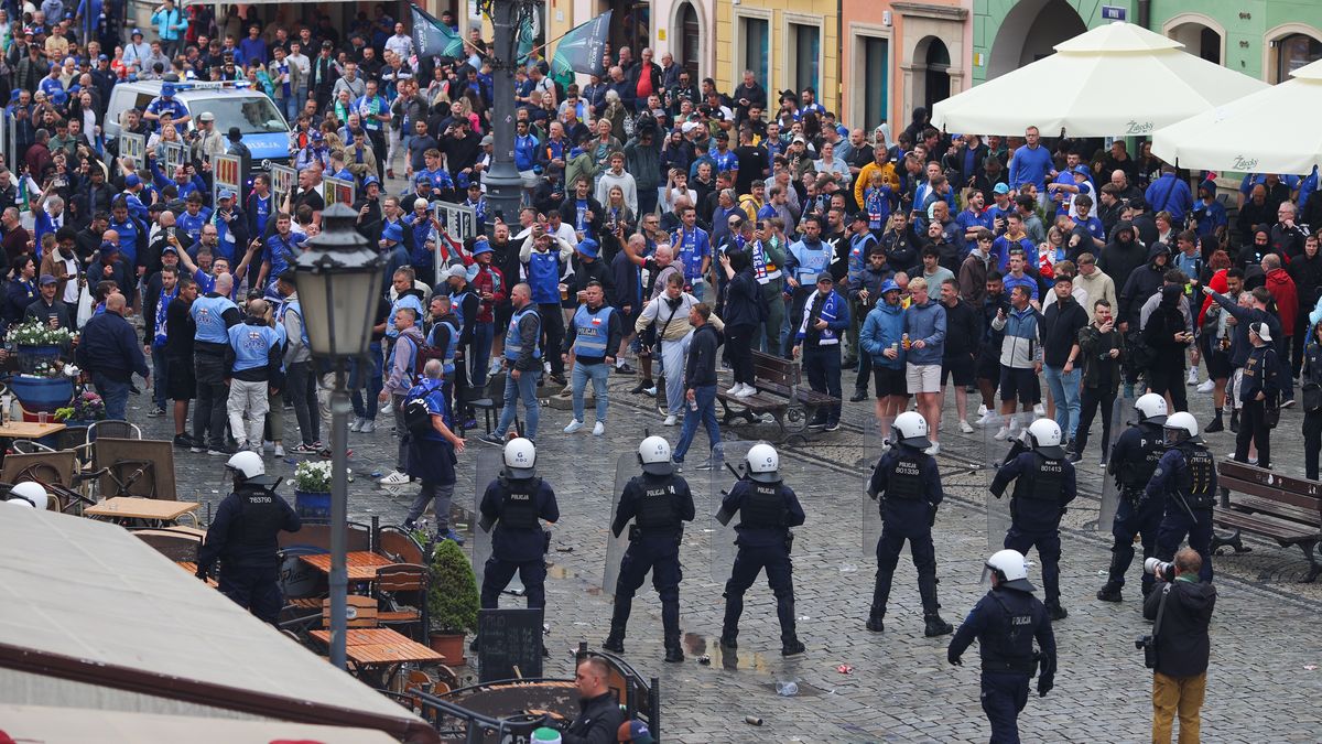 Zamieszki we Wrocławiu przed Ligą Konferencji Europy