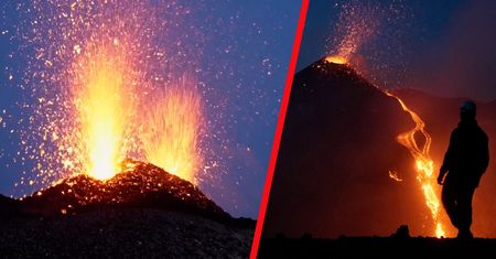 Etna się obudziła. Te nagrania robią wrażenie. Lawa i pył na Sycylii