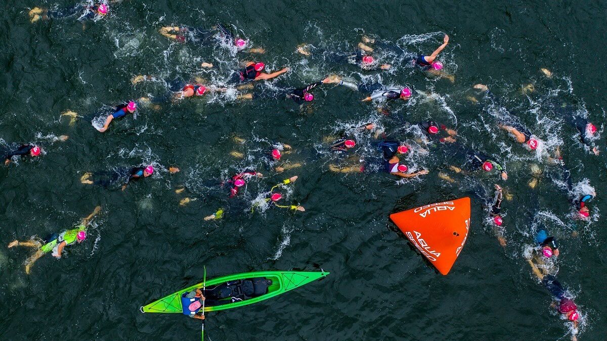 Lublin LOTTO Triathlon Energy nad Zalewem Zemborzyckim