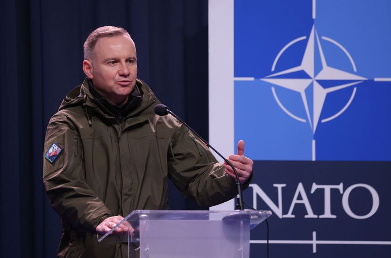 Andrzej Duda chce większych wydatków na obronność w NATO. Jest odpowiedź USA