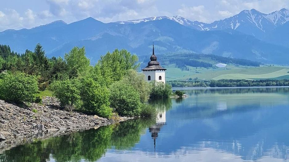 Bajkowe widoki nad "słowackim morzem"