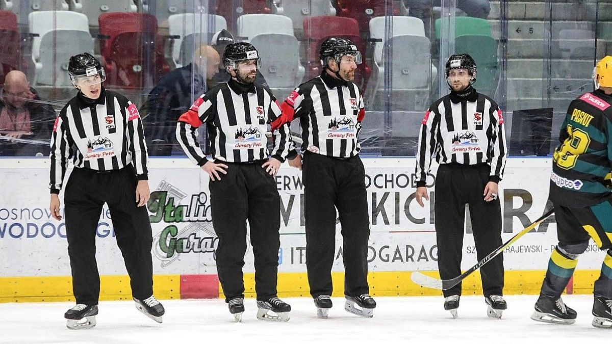 Hokej. Sędziowie na weekend 28-30 listopada zaprezentowani